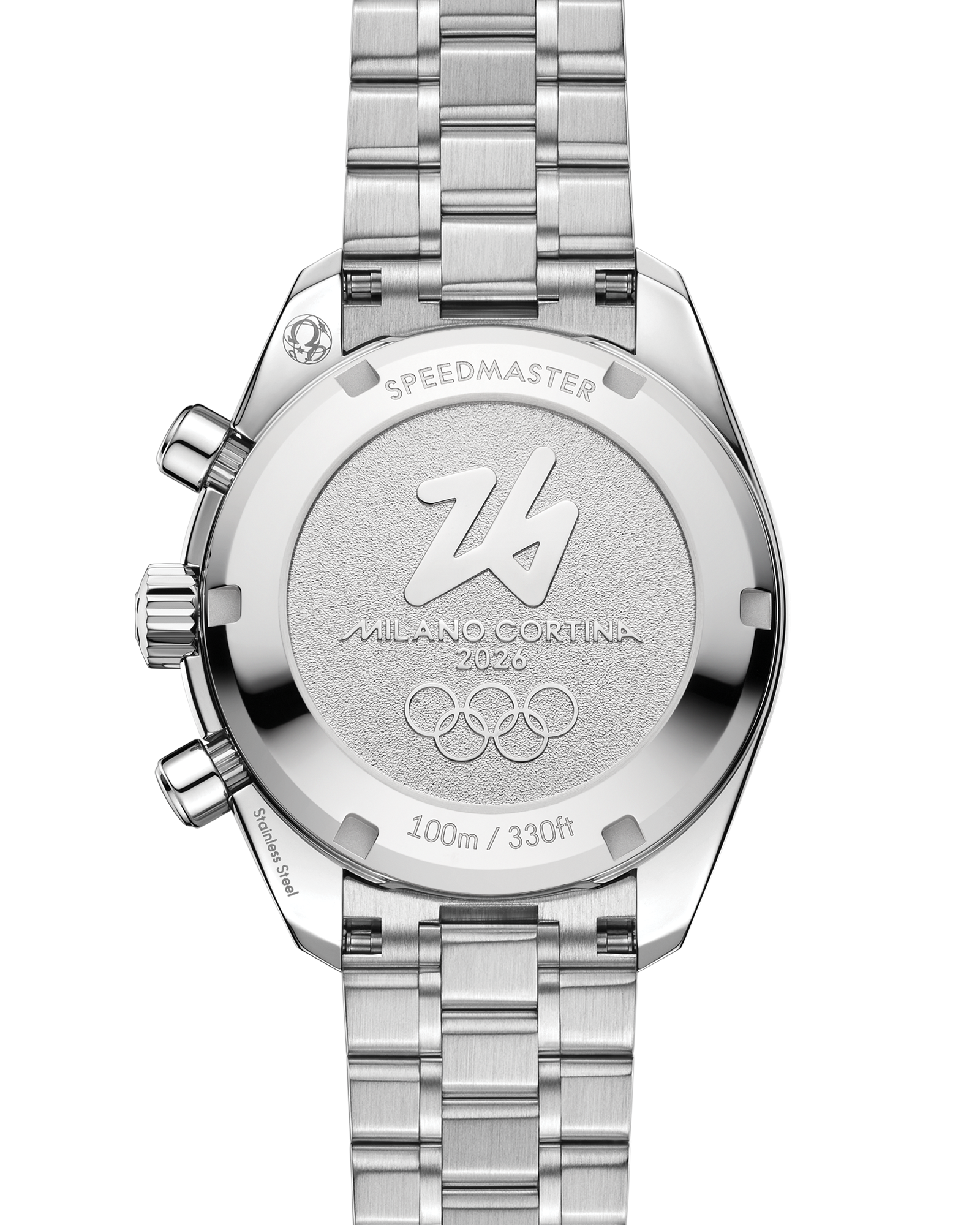 Speedmaster 38 38 mm, steel on steel