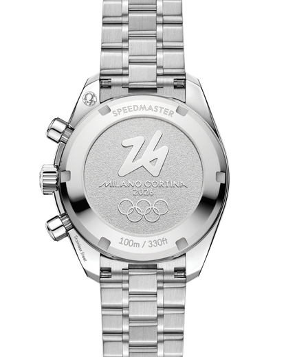 Speedmaster 38 38 mm, steel on steel