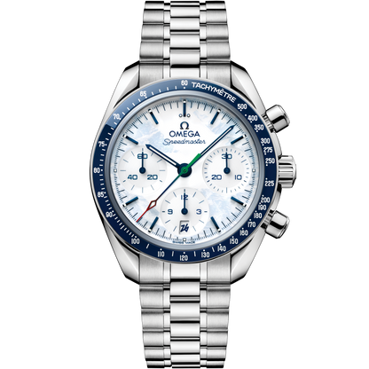 Speedmaster 38 38 mm, steel on steel