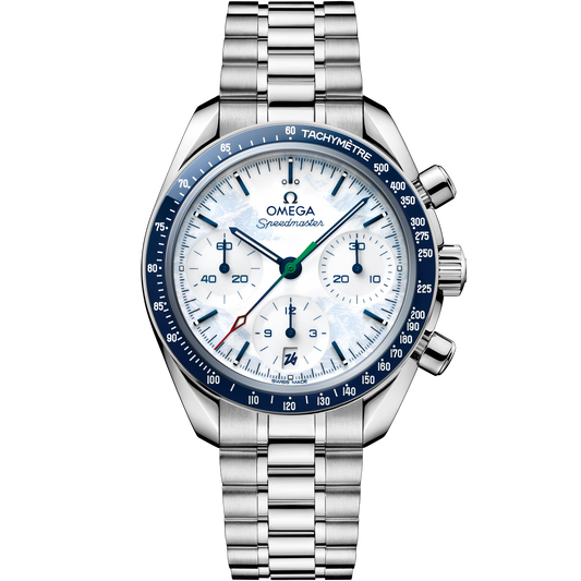 Speedmaster 38 38 mm, steel on steel