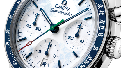 Speedmaster 38 38 mm, steel on steel