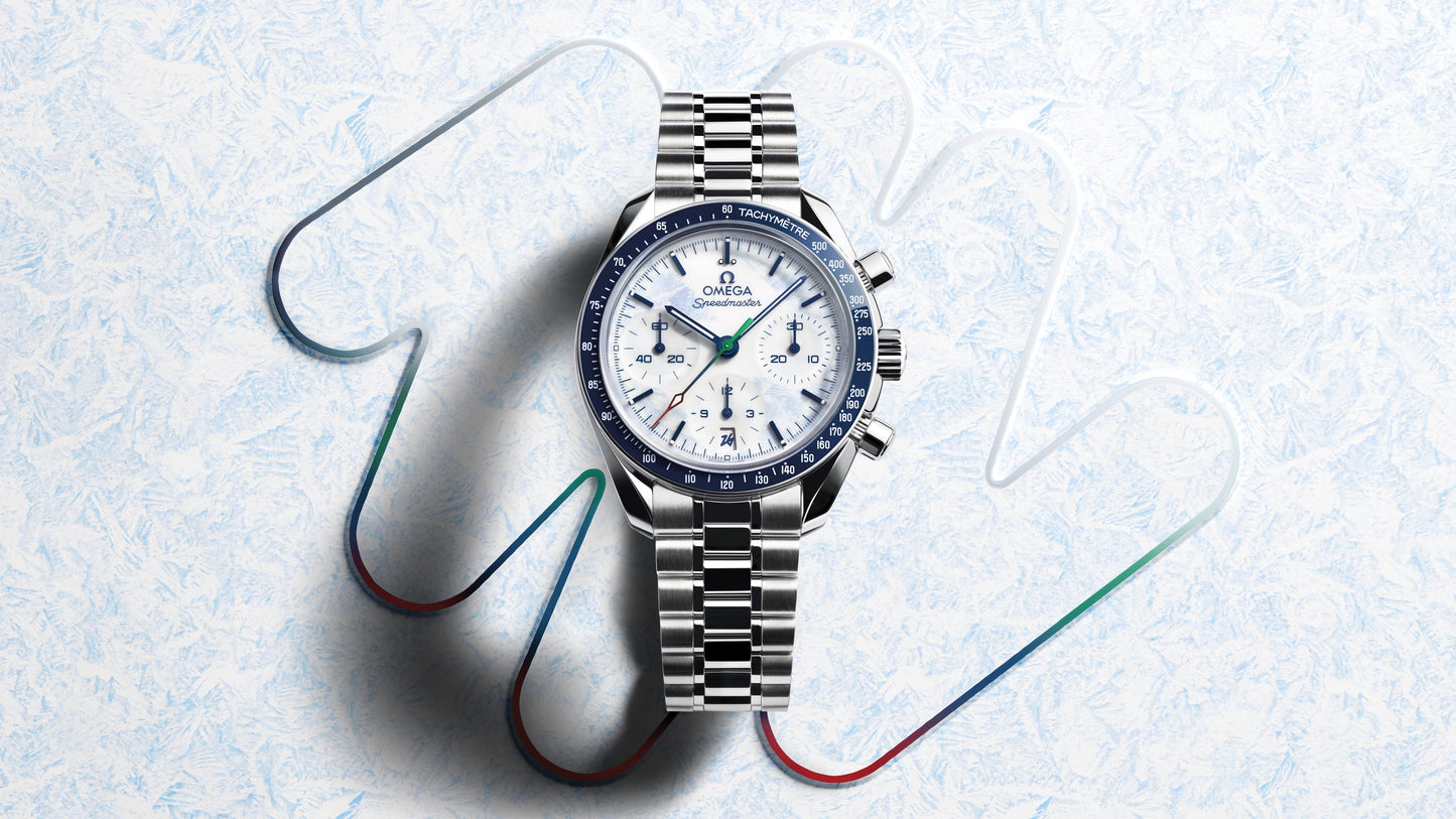 Speedmaster 38 38 mm, steel on steel