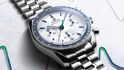 Speedmaster 38 38 mm, steel on steel