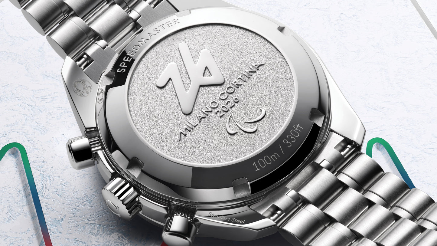 Speedmaster 38 38 mm, steel on steel