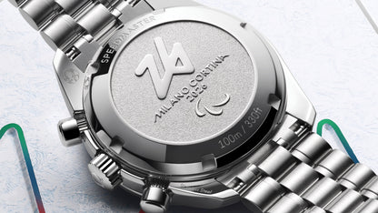 Speedmaster 38 38 mm, steel on steel