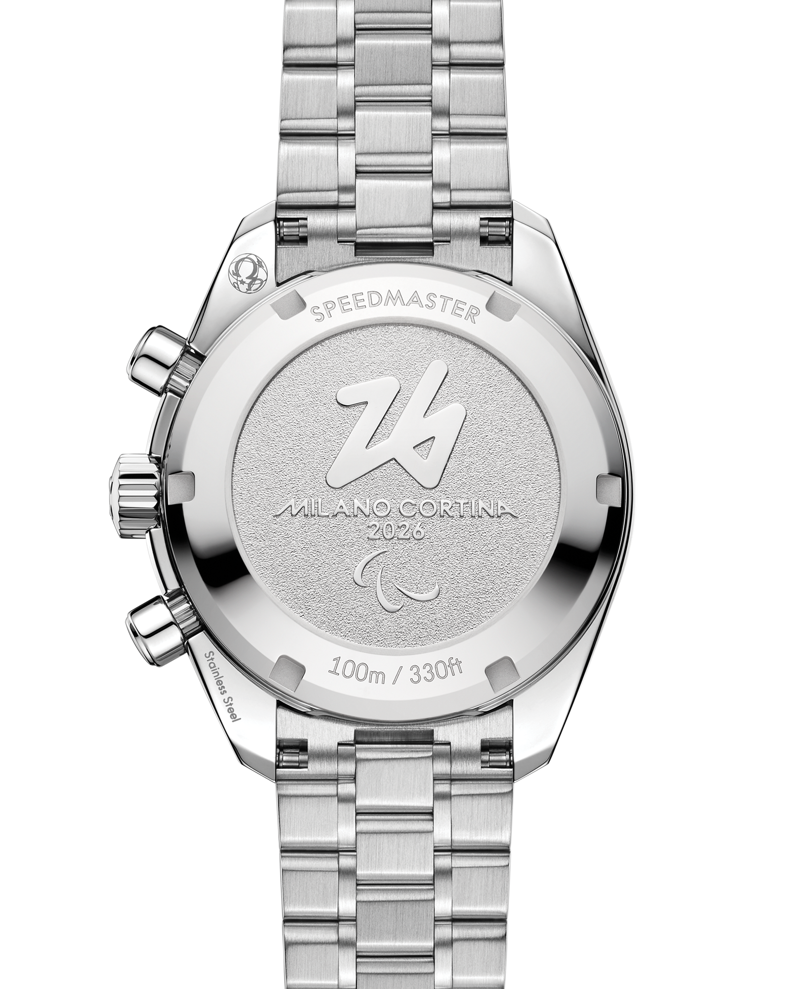 Speedmaster 38 38 mm, steel on steel
