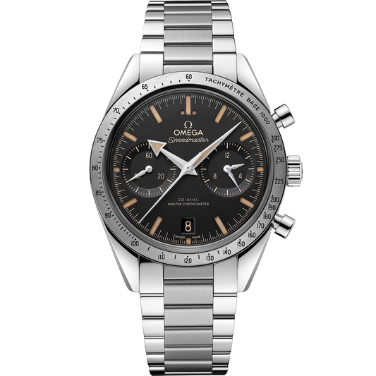 Speedmaster '57 40.5 mm, steel on steel