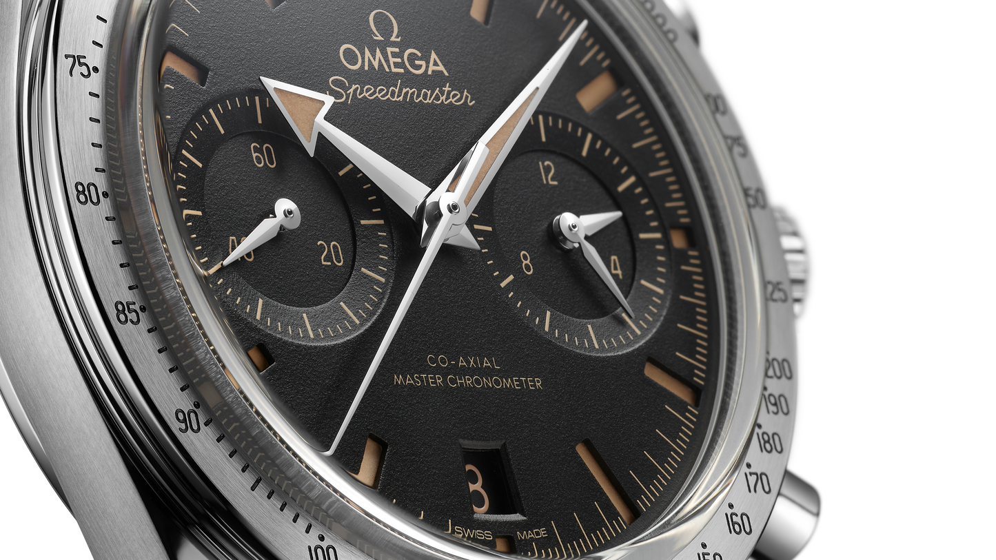 Speedmaster '57 40.5 mm, steel on steel