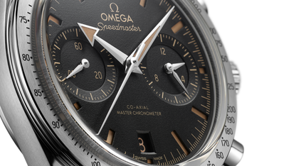 Speedmaster '57 40.5 mm, steel on steel