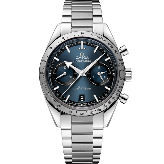 Speedmaster '57 40.5 mm, steel on steel