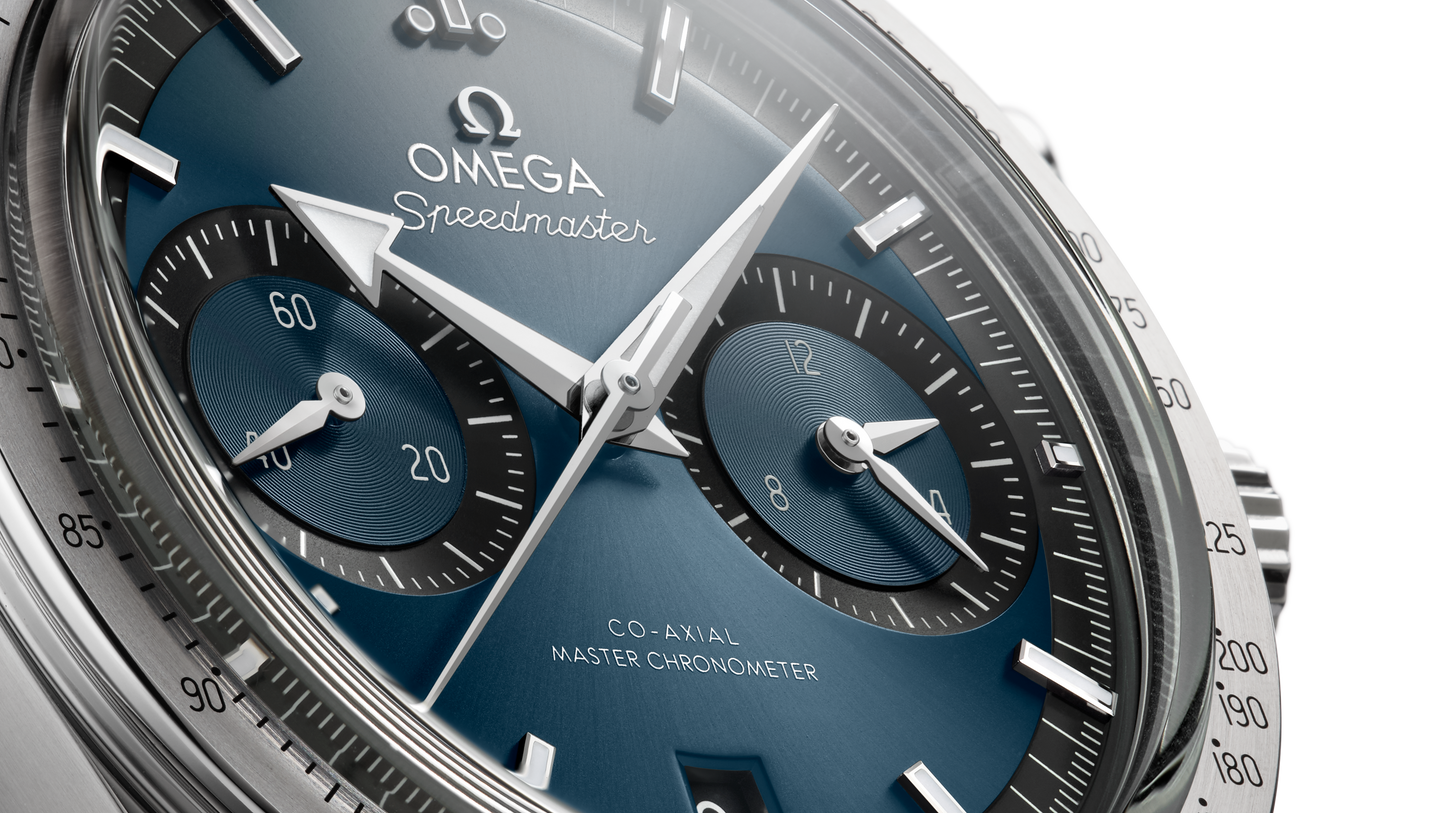 Speedmaster '57 40.5 mm, steel on steel