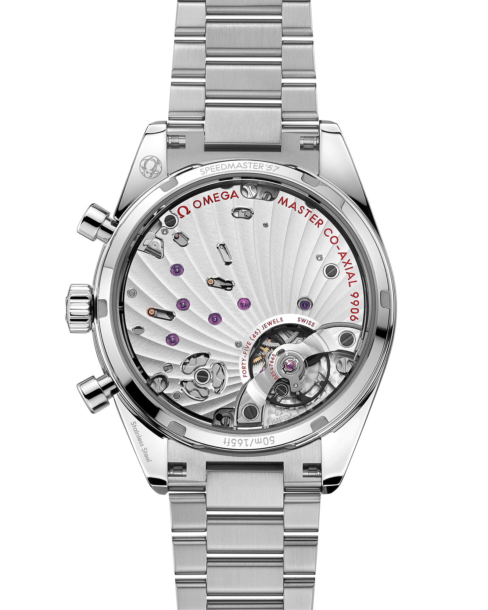 Speedmaster '57 40.5 mm, steel on steel