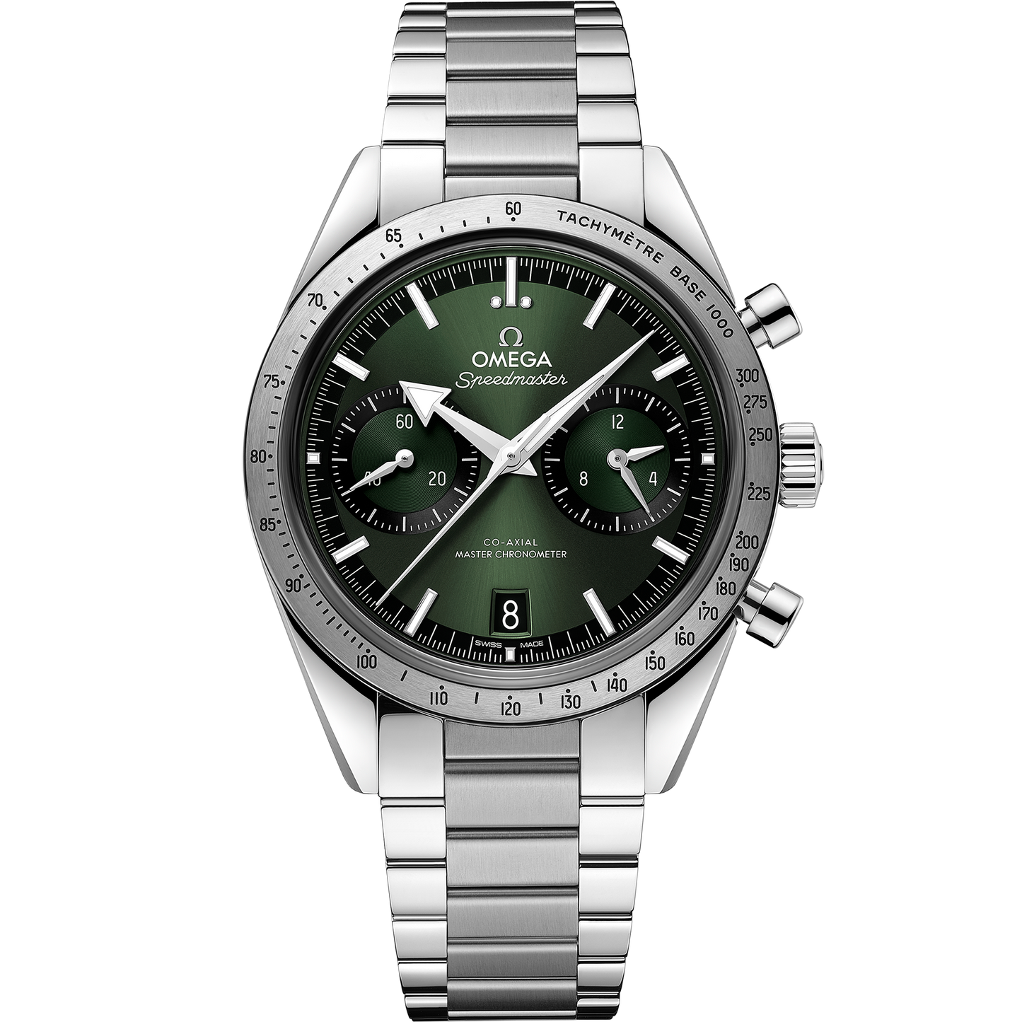 Speedmaster '57 40.5 mm, steel on steel