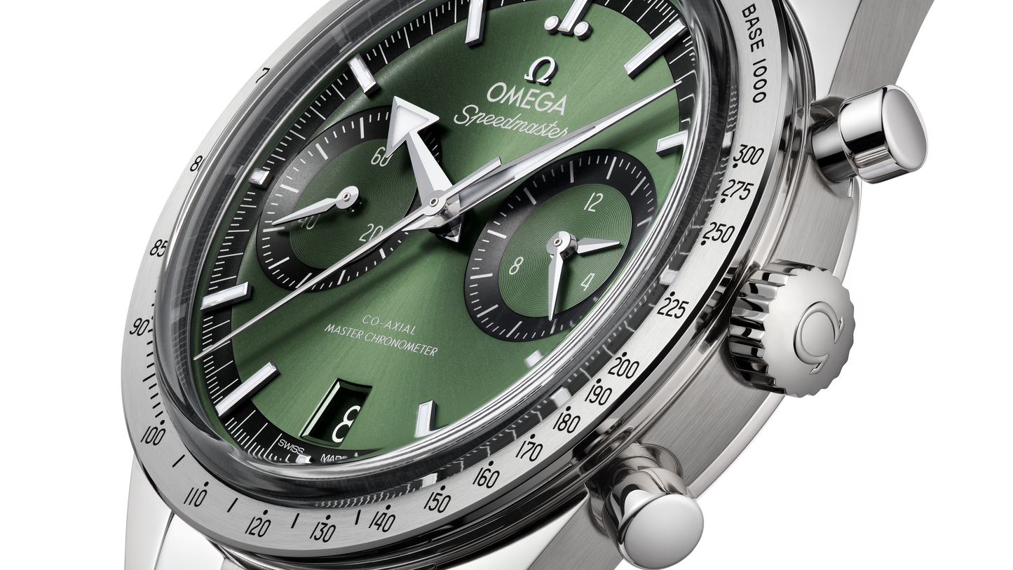 Speedmaster '57 40.5 mm, steel on steel
