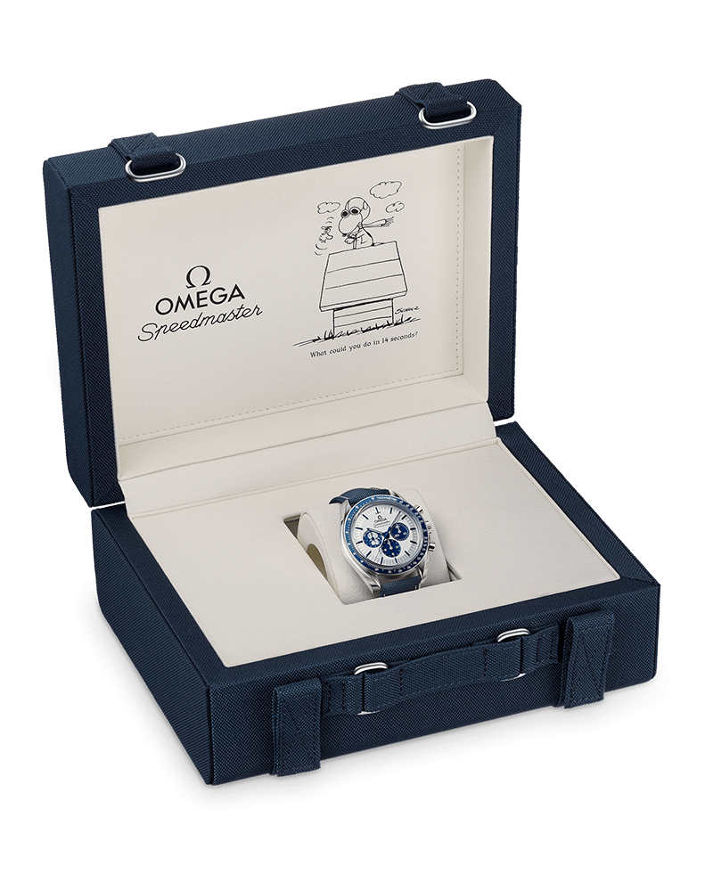 Speedmaster Anniversary Series 42 mm, steel on coated nylon fabric strap
