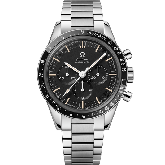 Speedmaster Calibre 321 39.7 mm, steel on steel
