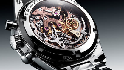 Speedmaster Calibre 321 39.7 mm, steel on steel