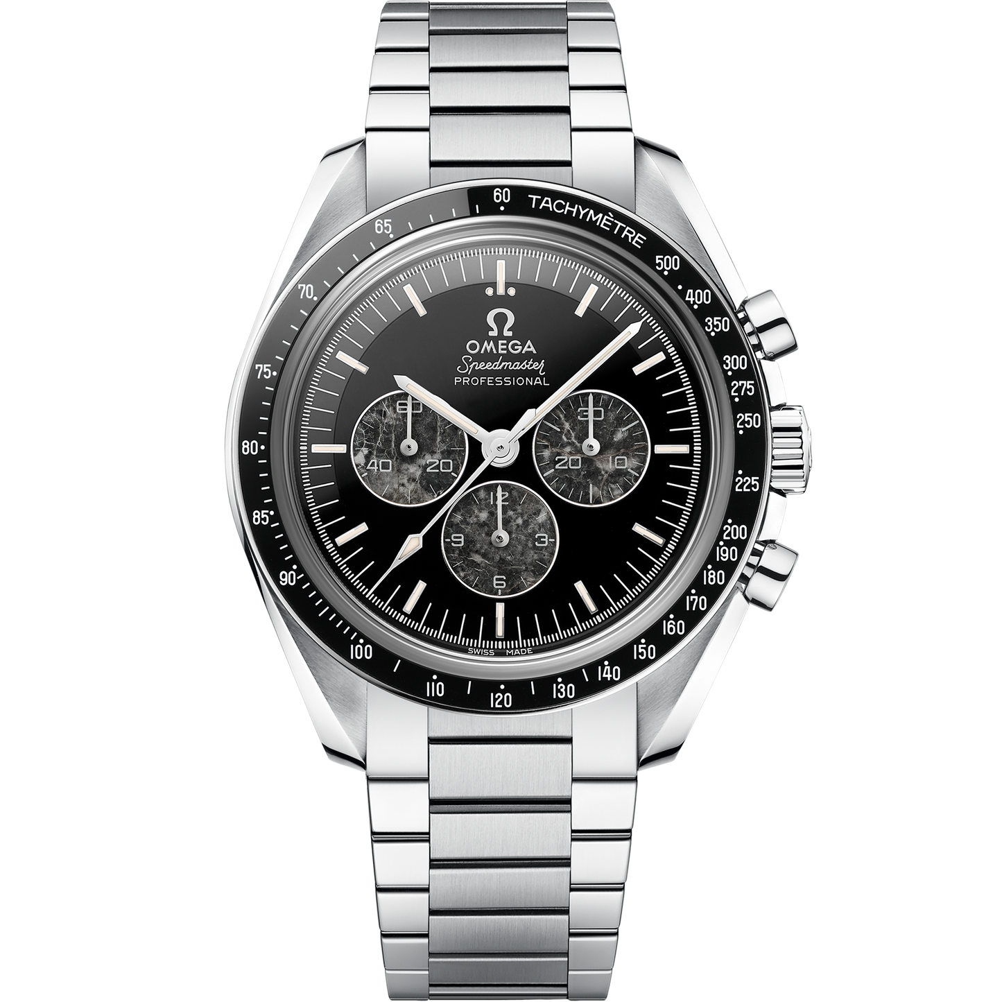 Speedmaster Calibre 321 42 mm, platinum on platinum