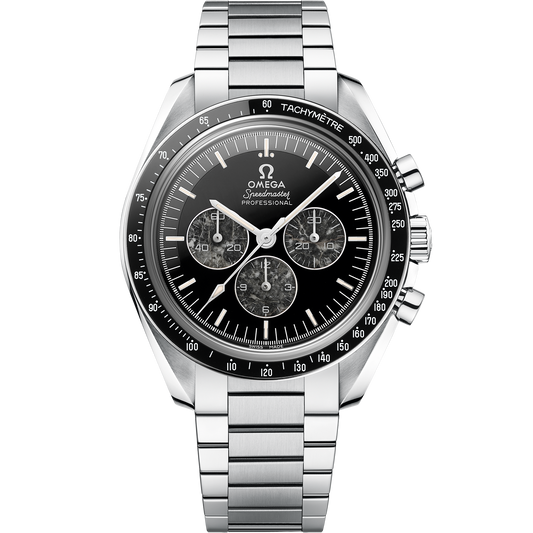Speedmaster Calibre 321 42 mm, platinum on platinum