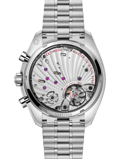 Speedmaster Chronoscope 43 mm, steel on steel