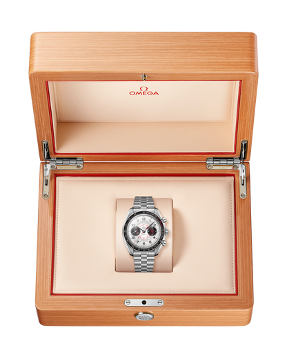 Speedmaster Chronoscope 43 mm, steel on steel