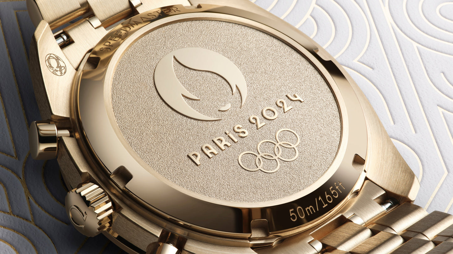 Speedmaster Chronoscope 43 mm, Moonshine™ gold on Moonshine™ gold