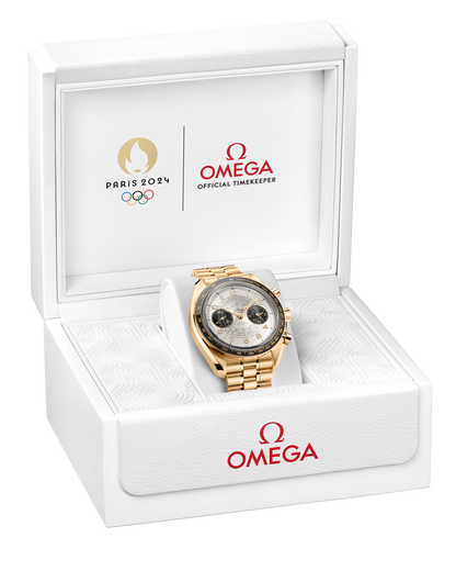 Speedmaster Chronoscope 43 mm, Moonshine™ gold on Moonshine™ gold