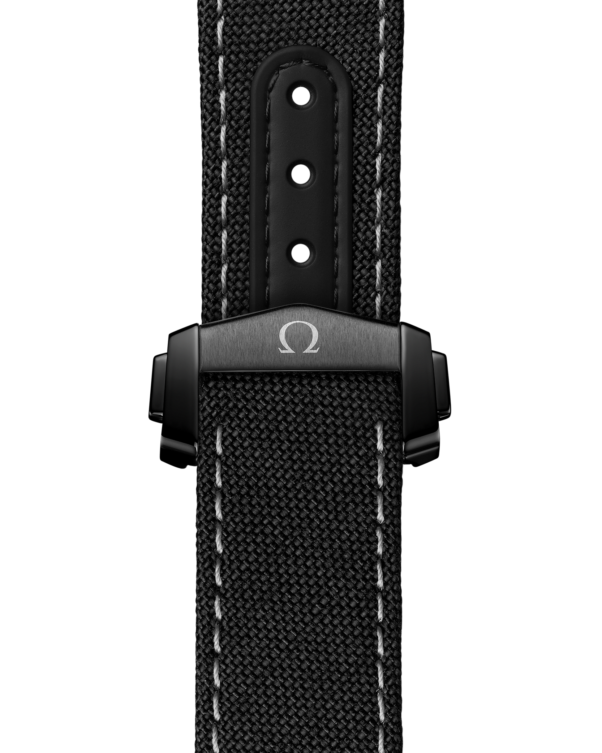 Speedmaster Dark Side of the Moon 44.25 mm, black ceramic on coated nylon fabric strap