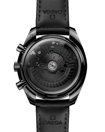 Speedmaster Dark Side of the Moon 44.25 mm, black ceramic on coated nylon fabric strap