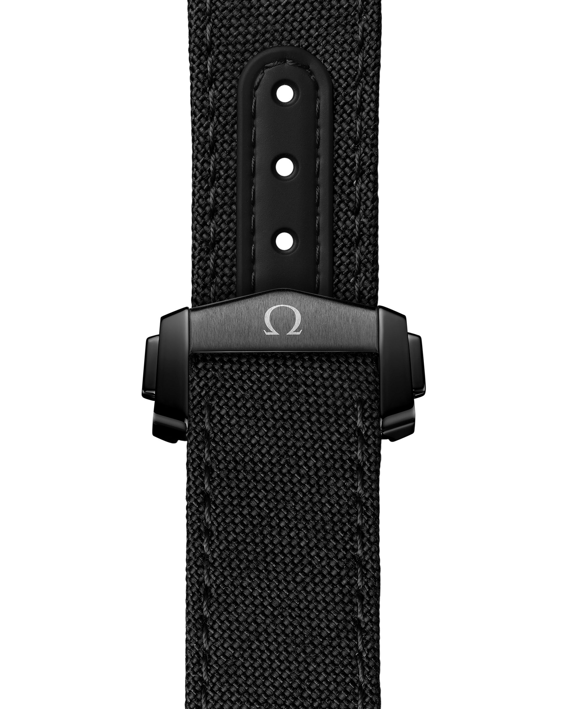 Speedmaster Dark Side of the Moon 44.25 mm, black ceramic on coated nylon fabric strap