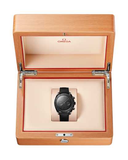 Speedmaster Dark Side of the Moon 44.25 mm, black ceramic on coated nylon fabric strap