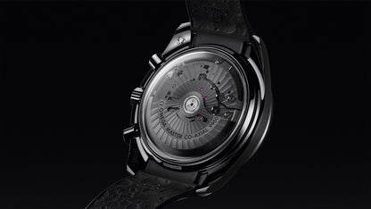 Speedmaster Dark Side of the Moon 44.25 mm, black ceramic on rubber strap
