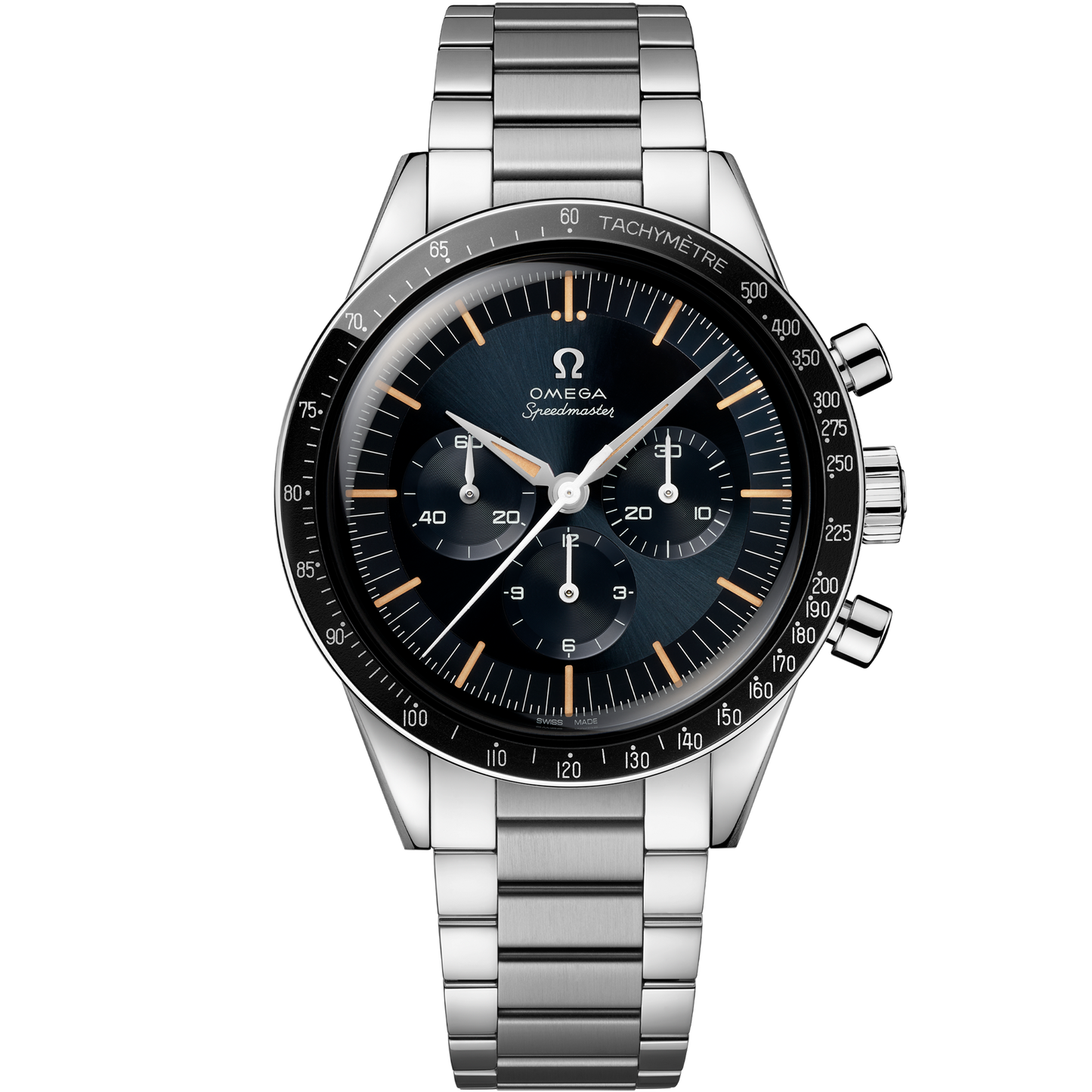 Speedmaster First OMEGA in Space 39.7 mm, steel on steel