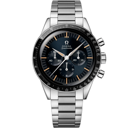 Speedmaster First OMEGA in Space 39.7 mm, steel on steel