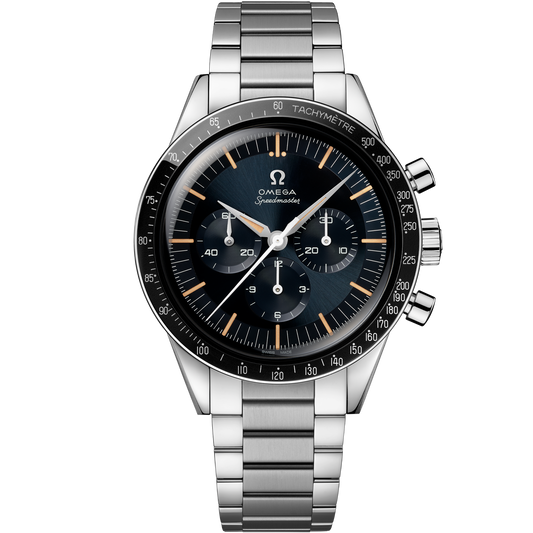Speedmaster First OMEGA in Space 39.7 mm, steel on steel