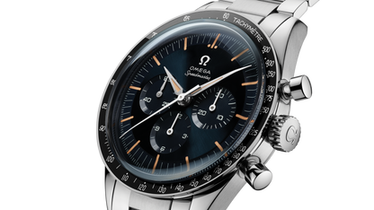 Speedmaster First OMEGA in Space 39.7 mm, steel on steel