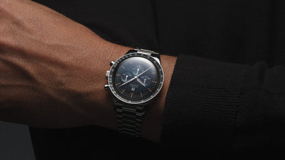 Speedmaster First OMEGA in Space 39.7 mm, steel on steel