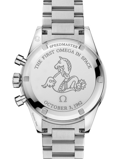Speedmaster First OMEGA in Space 39.7 mm, steel on steel