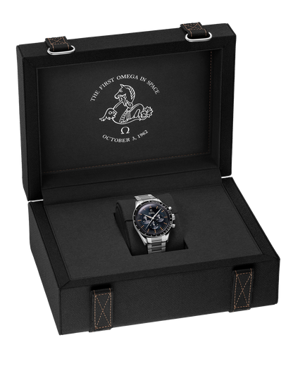 Speedmaster First OMEGA in Space 39.7 mm, steel on steel