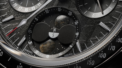 Speedmaster Moonphase 43 mm, steel on steel