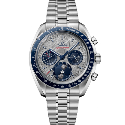 Speedmaster Moonphase 43 mm, steel on steel