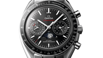 Speedmaster Moonphase 44.25 mm, steel on steel