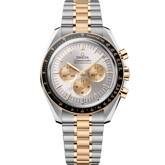 Speedmaster Moonwatch Professional 42 mm, steel ‑ Moonshine™ gold on steel ‑ Moonshine™ gold