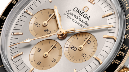 Speedmaster Moonwatch Professional 42 mm, steel ‑ Moonshine™ gold on steel ‑ Moonshine™ gold