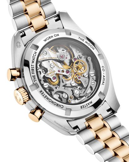 Speedmaster Moonwatch Professional 42 mm, steel ‑ Moonshine™ gold on steel ‑ Moonshine™ gold