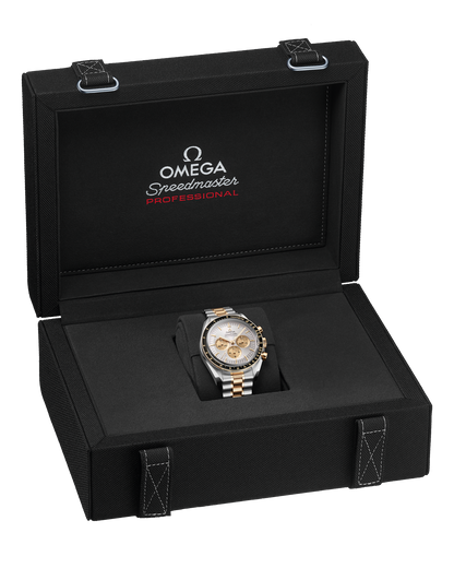 Speedmaster Moonwatch Professional 42 mm, steel ‑ Moonshine™ gold on steel ‑ Moonshine™ gold