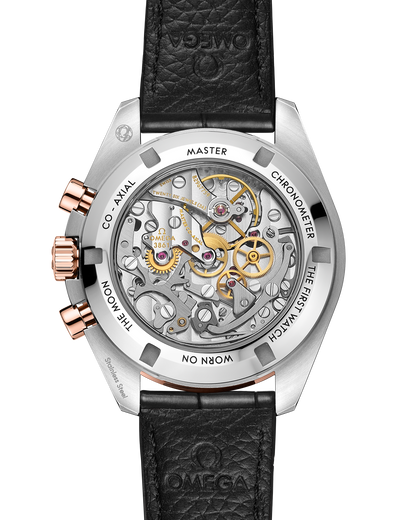 Speedmaster Moonwatch Professional 42 mm, steel ‑ Sedna™ gold on alligator