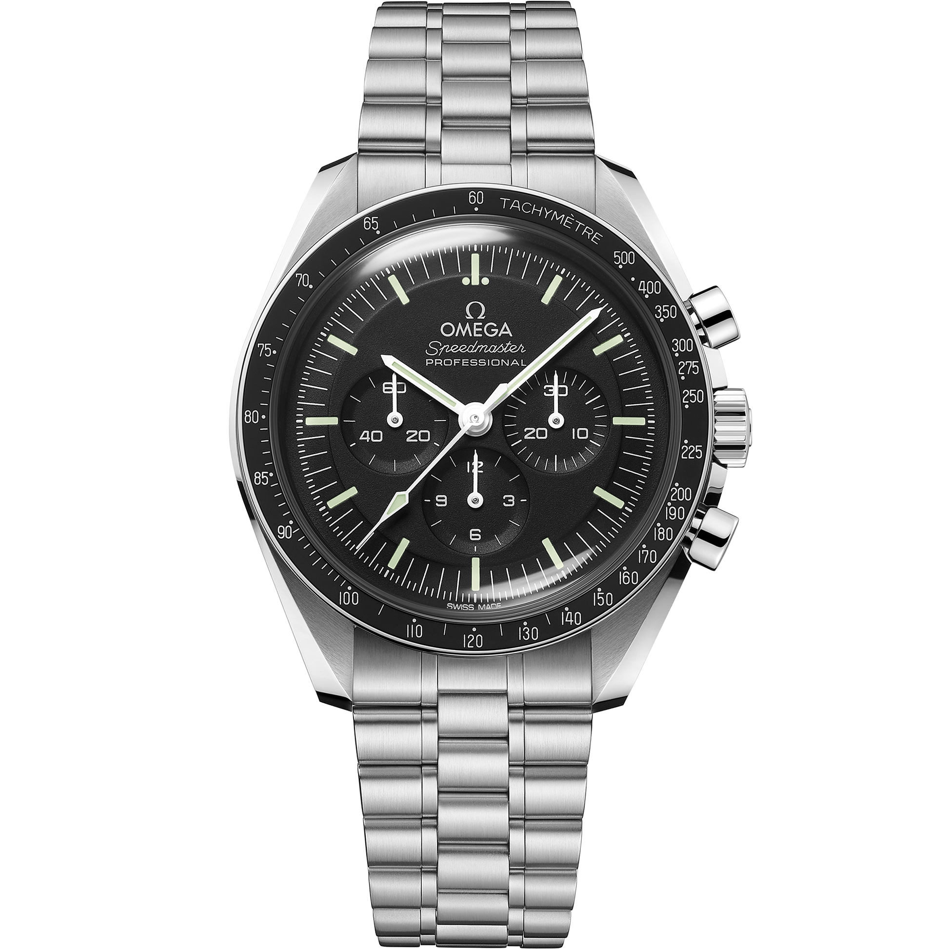 Speedmaster Moonwatch Professional 42 mm, steel on steel