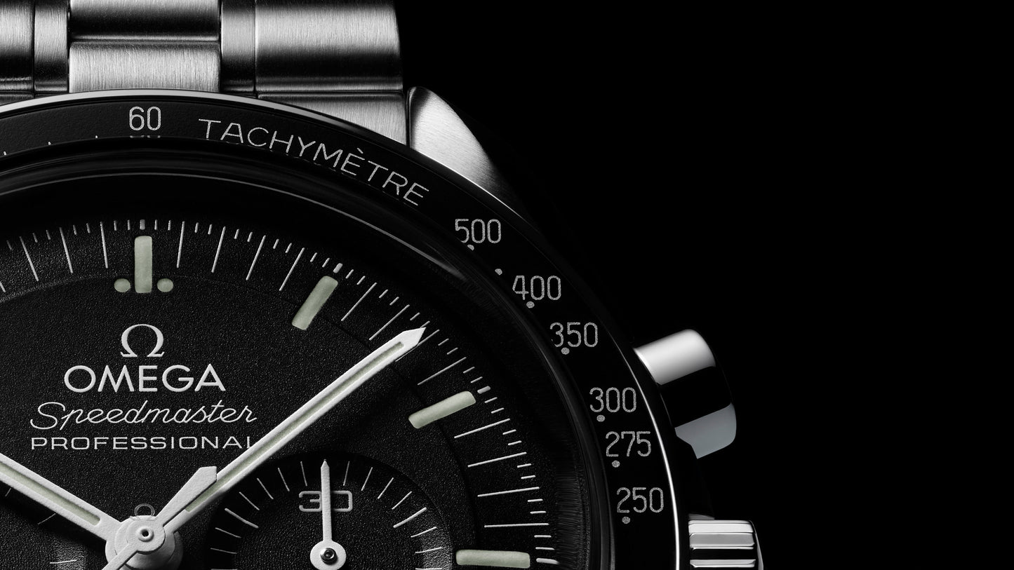 Speedmaster Moonwatch Professional 42 mm, steel on steel