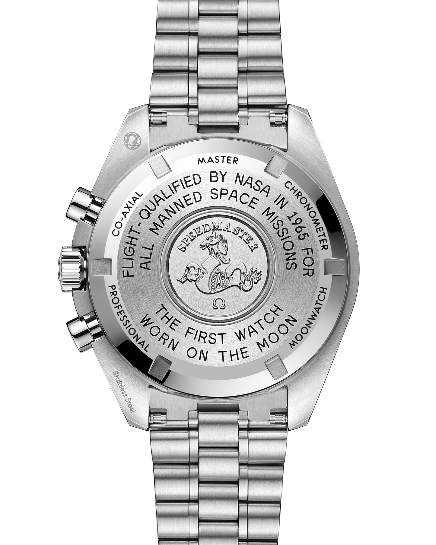 Speedmaster Moonwatch Professional 42 mm, steel on steel